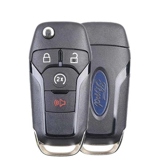 2015-2020 Ford F-Series Raptor Ranger / 4-Button Flip Key / HS / PN: 164-R8134 / N5F-A08TDA (OEM) - UHS Hardware 2015-2020 Ford F-Series Raptor Ranger / 4-Button Flip Key / HS / PN: 164-R8134 / N5F-A08TDA (OEM) - UHS Hardware