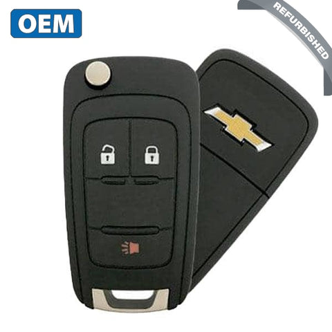 2016-2017 Chevrolet Spark / 3-Button Flip Key / PN: 13575182 / KR55WK50973 (OEM) - UHS Hardware 2016-2017 Chevrolet Spark / 3-Button Flip Key / PN: 13575182 / KR55WK50973 (OEM) - UHS Hardware
