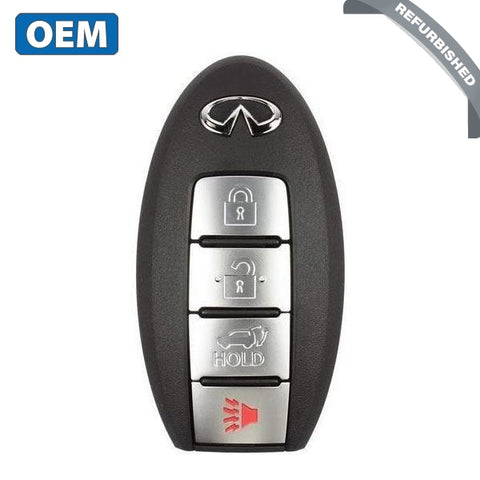 2016-2018 Infiniti Qx60 / 4-Button Smart Key Pn: 285E3-9Nf4A Kr5S180144014 Ic 204 (Oem) 2016-2018 Infiniti Qx60 / 4-Button Smart Key Pn: 285E3-9Nf4A Kr5S180144014 Ic 204 (Oem)