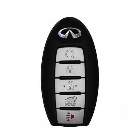 2016-2018 Infiniti Qx60 / 5-Button Smart Key Pn: 285E3-9Nf5A Kr5S180144014 Ic 204 (Oem) 2016-2018 Infiniti Qx60 / 5-Button Smart Key Pn: 285E3-9Nf5A Kr5S180144014 Ic 204 (Oem)