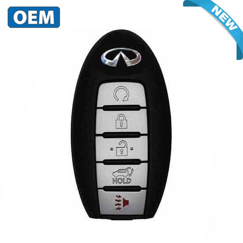 2016-2018 Infiniti Qx60 / 5-Button Smart Key Pn: 285E3-9Nf5A Kr5S180144014 Ic 204 (Oem) 2016-2018 Infiniti Qx60 / 5-Button Smart Key Pn: 285E3-9Nf5A Kr5S180144014 Ic 204 (Oem)