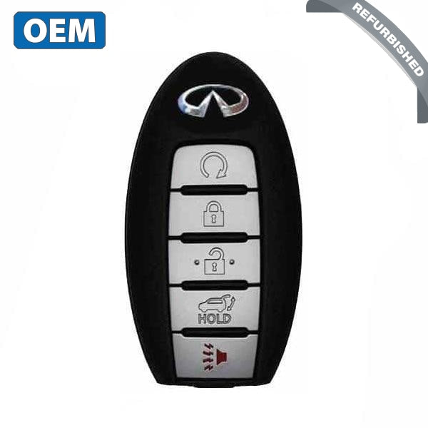 2016-2018 Infinity Qx60 / 5-Button Smart Key Pn: 285E3-9Nf5A Kr5S180144014 (Ic 204) (Oem Refurb) 2016-2018 Infinity Qx60 / 5-Button Smart Key Pn: 285E3-9Nf5A Kr5S180144014 (Ic 204) (Oem Refurb)