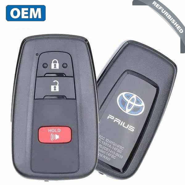 2016-2020 Toyota Prius / 3-Button Smart Key / PN: 89904-47530 / HYQ14FBC (OEM Refurb) - UHS Hardware 2016-2020 Toyota Prius / 3-Button Smart Key / PN: 89904-47530 / HYQ14FBC (OEM Refurb) - UHS Hardware