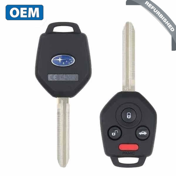 2017-2018 Subaru / 4-Button Remote Head Key / PN: 57497-FL00A / CWTB1G077 (H Chip) w/ Black Interior Board Shell (OEM) - UHS Hardware 2017-2018 Subaru / 4-Button Remote Head Key / PN: 57497-FL00A / CWTB1G077 (H Chip) w/ Black Interior Board Shell (OEM) - UHS Hardware
