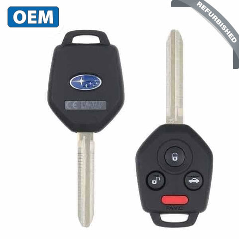 2017-2018 Subaru / 4-Button Remote Head Key / PN: 57497-FL00A / CWTB1G077 (H Chip) w/ Black Interior Board Shell (OEM) - UHS Hardware 2017-2018 Subaru / 4-Button Remote Head Key / PN: 57497-FL00A / CWTB1G077 (H Chip) w/ Black Interior Board Shell (OEM) - UHS Hardware
