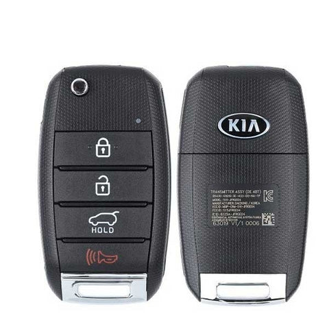 2017-2019 Kia Niro / 4-Button Flip Key / PN: 95430-G5010 / SY5JFRGE04 (DE 4BT) (OEM) - UHS Hardware 2017-2019 Kia Niro / 4-Button Flip Key / PN: 95430-G5010 / SY5JFRGE04 (DE 4BT) (OEM) - UHS Hardware
