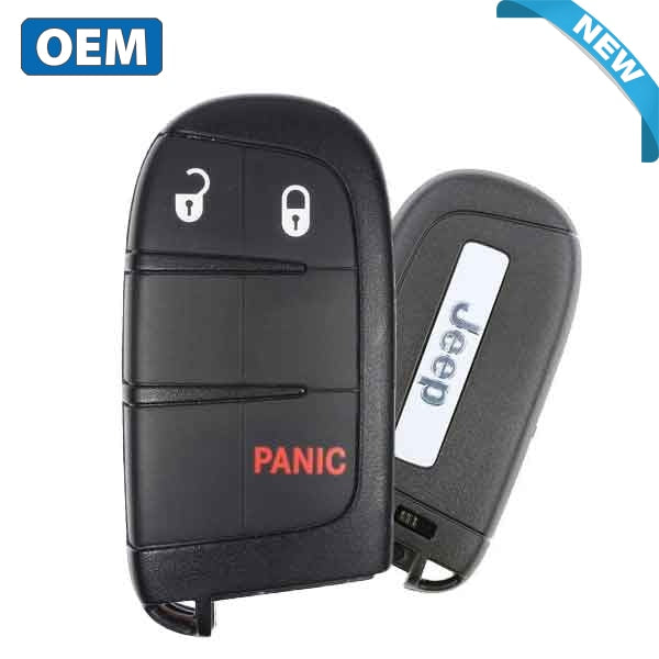2017-2021 Jeep Compass / 3-Button Smart Key / PN: 68250335AB / M3N-40821302 (OEM) - UHS Hardware 2017-2021 Jeep Compass / 3-Button Smart Key / PN: 68250335AB / M3N-40821302 (OEM) - UHS Hardware