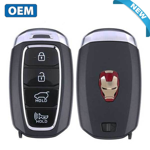 2018-2020 Hyundai Kona / 4-Button Smart Key / PN: 95440-J9010 / TQ8-FOB-4F18 / Iron Man Logo (OEM) - UHS Hardware 2018-2020 Hyundai Kona / 4-Button Smart Key / PN: 95440-J9010 / TQ8-FOB-4F18 / Iron Man Logo (OEM) - UHS Hardware