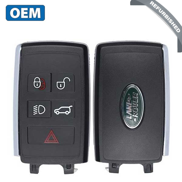 2018-2020 Land Rover / 5-Button Smart Key / PN: LR116873, LR116872 / K0BJXF18A (OEM Refurb) - UHS Hardware 2018-2020 Land Rover / 5-Button Smart Key / PN: LR116873, LR116872 / K0BJXF18A (OEM Refurb) - UHS Hardware