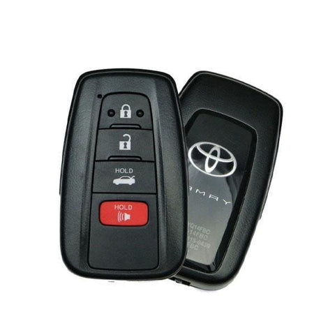 2018-2020 Toyota Camry / 4-Button Smart Key / PN: 89904-06220 / HYQ14FBC - 0351 (OEM Refurb) - UHS Hardware 2018-2020 Toyota Camry / 4-Button Smart Key / PN: 89904-06220 / HYQ14FBC - 0351 (OEM Refurb) - UHS Hardware