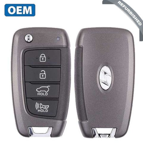 2018-2021 Hyundai Kona / 4-Button Flip Key / PN: 95430 J9500 / OSLOKA-450T (OS) (OEM) - UHS Hardware 2018-2021 Hyundai Kona / 4-Button Flip Key / PN: 95430 J9500 / OSLOKA-450T (OS) (OEM) - UHS Hardware