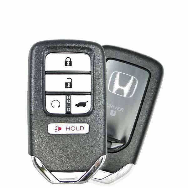 2019-2020 Honda Passport Pilot / 5-Button Smart Key W/ Hatch Pn: 72147-Tg7-Aa1 Kr5V44 Kr5T44 (Driver 2019-2020 Honda Passport Pilot / 5-Button Smart Key W/ Hatch Pn: 72147-Tg7-Aa1 Kr5V44 Kr5T44 (Driver