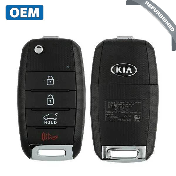 2019-2020 Kia Sorento / 4-Button Flip Key / PN: 95430-C6000 / OSLOKA-910T (UMa-PE) (OEM) - UHS Hardware 2019-2020 Kia Sorento / 4-Button Flip Key / PN: 95430-C6000 / OSLOKA-910T (UMa-PE) (OEM) - UHS Hardware