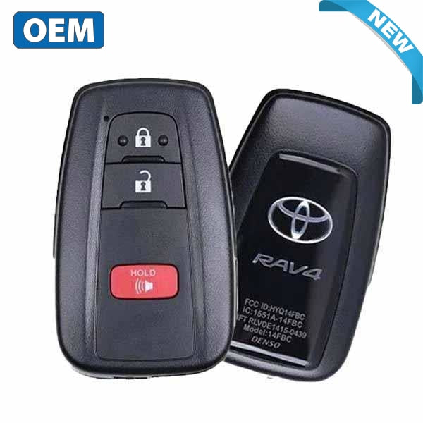 2019-2020 Toyota RAV4 / 3-Button Smart Key / PN: 8990H-0R010 / HYQ14FBC / 0351 (OEM) - UHS Hardware 2019-2020 Toyota RAV4 / 3-Button Smart Key / PN: 8990H-0R010 / HYQ14FBC / 0351 (OEM) - UHS Hardware