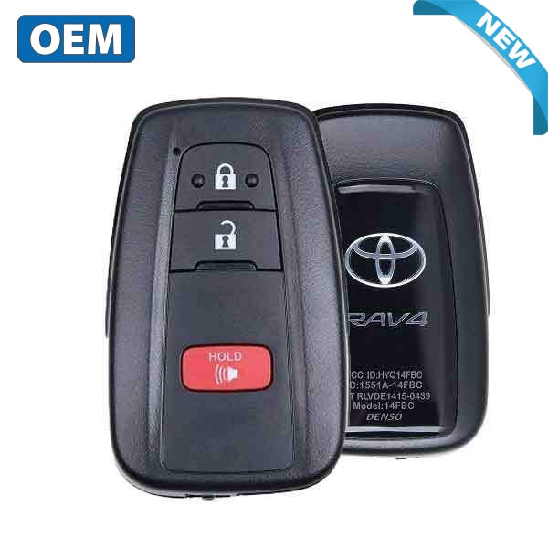2019-2020 Toyota RAV4 / 3-Button Smart Key / PN: 8990H-42010 / HYQ14FBC / 0351 (OEM) - UHS Hardware 2019-2020 Toyota RAV4 / 3-Button Smart Key / PN: 8990H-42010 / HYQ14FBC / 0351 (OEM) - UHS Hardware