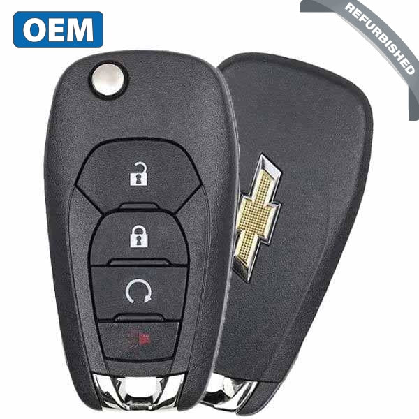 OEM Chevrolet Cruze Flip Key Remote - Unlocked & Uncut Blade - LXP-T004 (Used)