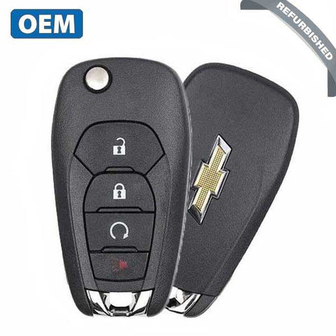 2019-2021 Chevrolet Sonic Trax Spark / 4-Button Flip Key / PN: 13529043 / LXP-T003 (OEM REFURB) - UHS Hardware 2019-2021 Chevrolet Sonic Trax Spark / 4-Button Flip Key / PN: 13529043 / LXP-T003 (OEM REFURB) - UHS Hardware