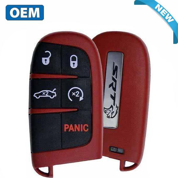 2019-2021 Dodge Charger Challenger SRT / 5-Button Smart Key / PN: 68394203AA / M3M-40821302 / Full Power (OEM) - UHS Hardware 2019-2021 Dodge Charger Challenger SRT / 5-Button Smart Key / PN: 68394203AA / M3M-40821302 / Full Power (OEM) - UHS Hardware