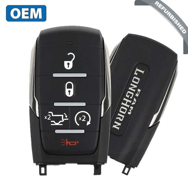 2019-2021 Dodge Ram 1500 Longhorn / 5-Button Smart Key / PN: 5932356AF / OHT-4882056 (OEM) - UHS Hardware 2019-2021 Dodge Ram 1500 Longhorn / 5-Button Smart Key / PN: 5932356AF / OHT-4882056 (OEM) - UHS Hardware