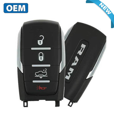 2019-2021 Dodge Ram 1500 Pickup / 4-Button Smart Key w/ Air Suspension / 68291688AD / OHT-4882056 (OEM) - UHS Hardware 2019-2021 Dodge Ram 1500 Pickup / 4-Button Smart Key w/ Air Suspension / 68291688AD / OHT-4882056 (OEM) - UHS Hardware