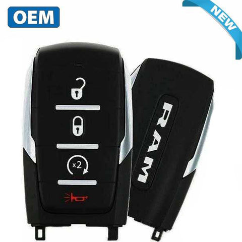 2019-2021 Ram 1500 Pickup / 4-Button Smart Key / PN: 68291689AD / OHT-4882056 (OEM) - UHS Hardware 2019-2021 Ram 1500 Pickup / 4-Button Smart Key / PN: 68291689AD / OHT-4882056 (OEM) - UHS Hardware