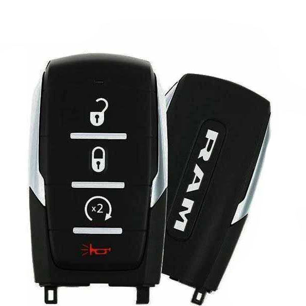 2019-2021 Ram 1500 Pickup / 4-Button Smart Key / PN: 68291689AD / OHT-4882056 (OEM) - UHS Hardware 2019-2021 Ram 1500 Pickup / 4-Button Smart Key / PN: 68291689AD / OHT-4882056 (OEM) - UHS Hardware