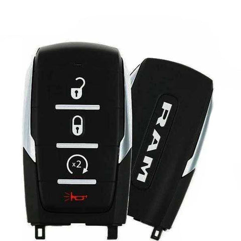 2019-2021 Ram 1500 Pickup / 4-Button Smart Key / PN: 68291689AD / OHT-4882056 (OEM) - UHS Hardware 2019-2021 Ram 1500 Pickup / 4-Button Smart Key / PN: 68291689AD / OHT-4882056 (OEM) - UHS Hardware