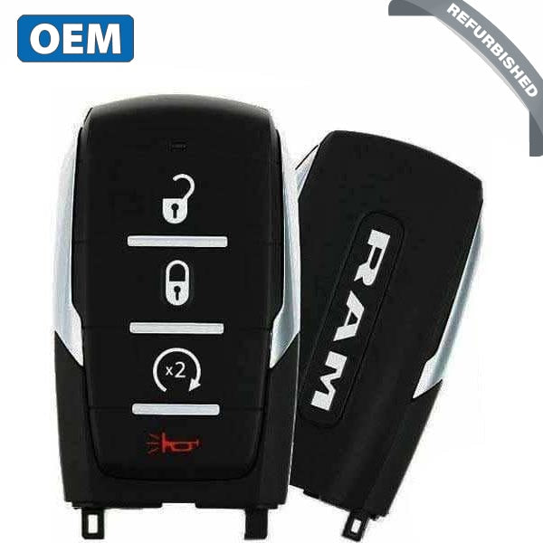 2019-2021 Ram 1500 Pickup / 4-Button Smart Key Pn: 68291689Ad Oht-4882056 (Oem) 2019-2021 Ram 1500 Pickup / 4-Button Smart Key Pn: 68291689Ad Oht-4882056 (Oem)