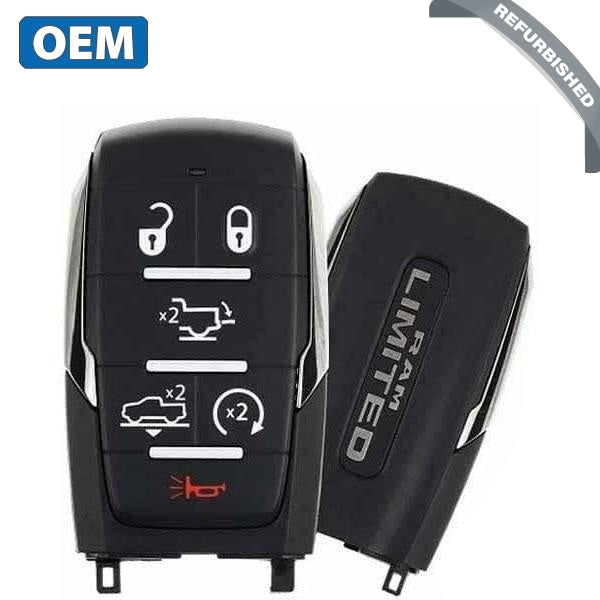 2019-2021 Ram 1500 Pickup / 6-Button Smart Key Pn: 68442917Ab Oht-4882056 (Oem) 2019-2021 Ram 1500 Pickup / 6-Button Smart Key Pn: 68442917Ab Oht-4882056 (Oem)