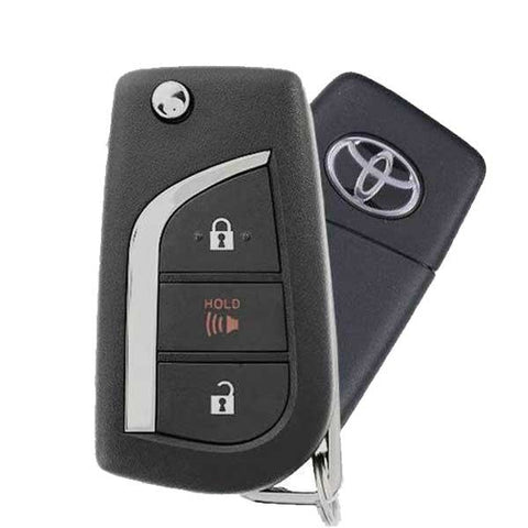 2019-2021 Toyota RAV4 / 3-Button Flip Key / PN: 89070-42G00 / HYQ12BFW (OEM) - UHS Hardware 2019-2021 Toyota RAV4 / 3-Button Flip Key / PN: 89070-42G00 / HYQ12BFW (OEM) - UHS Hardware