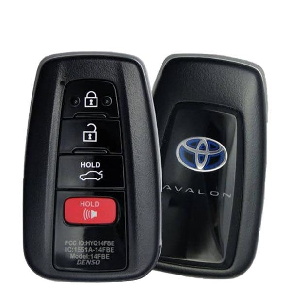 2019 Toyota Avalon Hybrid / 4-Button Smart Key / PN: 8990H-07020 / HYQ14FBE-0410 (OEM) - UHS Hardware 2019 Toyota Avalon Hybrid / 4-Button Smart Key / PN: 8990H-07020 / HYQ14FBE-0410 (OEM) - UHS Hardware