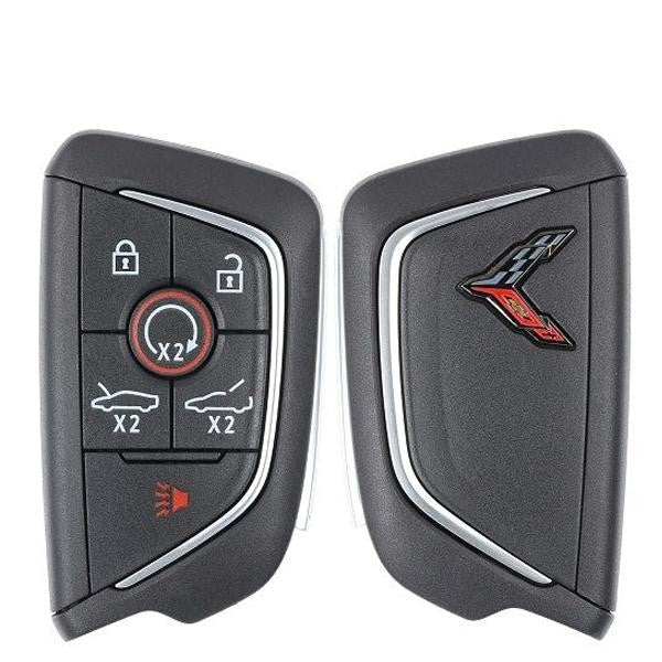 2020-2021 Chevrolet Corvette C8 / 6-Button Smart Key Pn: 13538851 Yg0G20Tb1 Carbon Gray Logo (Oem) 2020-2021 Chevrolet Corvette C8 / 6-Button Smart Key Pn: 13538851 Yg0G20Tb1 Carbon Gray Logo (Oem)