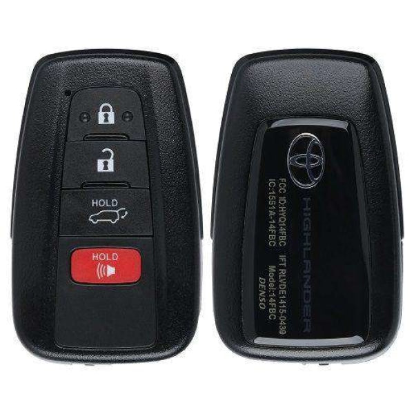 2020-2021 Toyota Highlander / 4-Button Smart Key / PN: 8990H-0E020 / HYQ14FBC / Board 0351 (OEM) - UHS Hardware 2020-2021 Toyota Highlander / 4-Button Smart Key / PN: 8990H-0E020 / HYQ14FBC / Board 0351 (OEM) - UHS Hardware