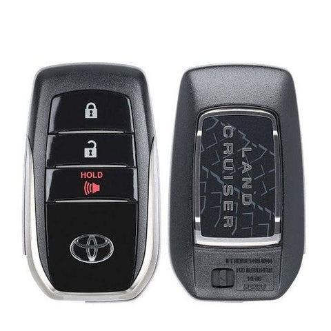 2020 - 2021 Toyota Land Cruiser / 3-Button Smart Key / PN: 89904-60X20 / HYQ14FBB - 0010 (OEM) - UHS Hardware 2020 - 2021 Toyota Land Cruiser / 3-Button Smart Key / PN: 89904-60X20 / HYQ14FBB - 0010 (OEM) - UHS Hardware