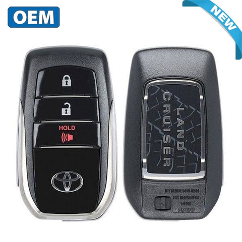 2020 - 2021 Toyota Land Cruiser / 3-Button Smart Key / PN: 89904-60X20 / HYQ14FBB - 0010 (OEM) - UHS Hardware 2020 - 2021 Toyota Land Cruiser / 3-Button Smart Key / PN: 89904-60X20 / HYQ14FBB - 0010 (OEM) - UHS Hardware