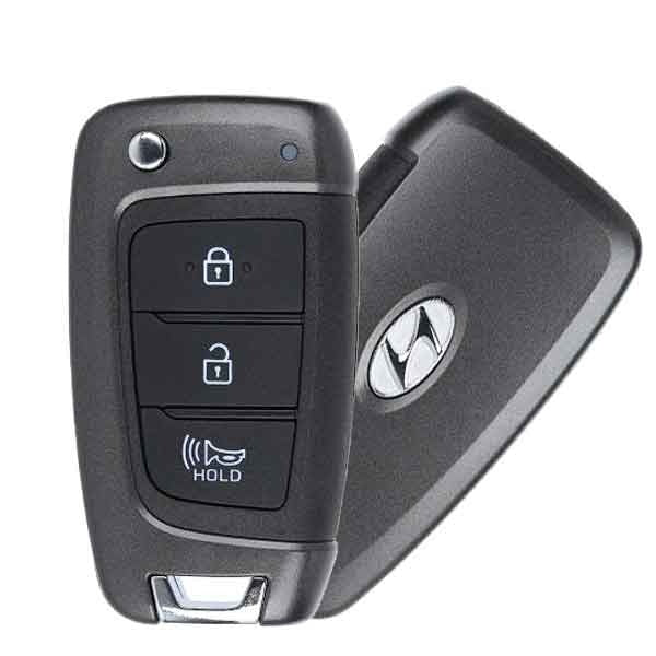 2020 Hyundai Venue / 3-Button Flip Key Pn: 95430-K2500 Sy5Fd1Grge03 (Oem) 2020 Hyundai Venue / 3-Button Flip Key Pn: 95430-K2500 Sy5Fd1Grge03 (Oem)