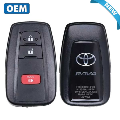2021-2021 TOYOTA RAV4 / 3-Button Smart Key / PN: 8990H-42020 / HYQ14FBC (OEM) - UHS Hardware 2021-2021 TOYOTA RAV4 / 3-Button Smart Key / PN: 8990H-42020 / HYQ14FBC (OEM) - UHS Hardware
