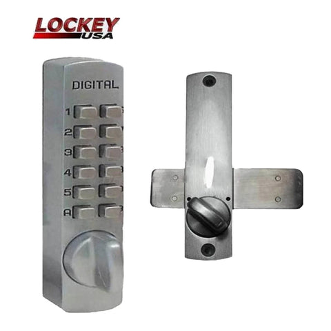 Lockey - C120 - Surface / Rim Mount Digital Keyless Combination Lock - UHS Hardware Lockey - C120 - Surface / Rim Mount Digital Keyless Combination Lock - UHS Hardware