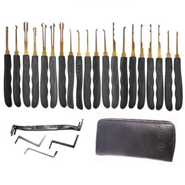 KLOM - 24 Pieces Beginner Lock Pick Set - UHS Hardware KLOM - 24 Pieces Beginner Lock Pick Set - UHS Hardware