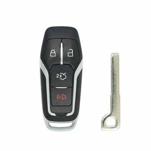 2008-2017 Ford 4-Button Smart Key SHELL for M3N-A2C31243800 (SKS-FD-053) - UHS Hardware 2008-2017 Ford 4-Button Smart Key SHELL for M3N-A2C31243800 (SKS-FD-053) - UHS Hardware