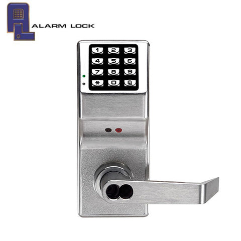 Alarm Lock Trilogy - DL2800 - Digital Keypad Lever Set w/ Audit Trail - IC Core Prep - 26D - Satin Chrome - UHS Hardware Alarm Lock Trilogy - DL2800 - Digital Keypad Lever Set w/ Audit Trail - IC Core Prep - 26D - Satin Chrome - UHS Hardware