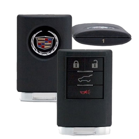 2008-2013 Cadillac CTS / 4-Button Key FOB / PN: 5923881 / OUC6000066 / Driver #1 (Strattec) - UHS Hardware 2008-2013 Cadillac CTS / 4-Button Key FOB / PN: 5923881 / OUC6000066 / Driver #1 (Strattec) - UHS Hardware
