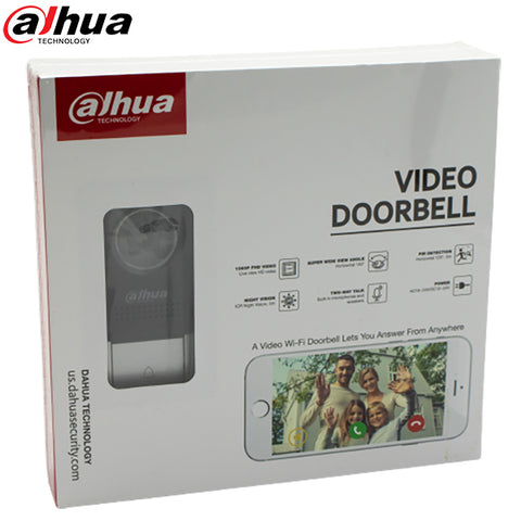 Dahua / 1080P WiFi Video Doorbell / 2MP / DH-DB11 - UHS Hardware Dahua / 1080P WiFi Video Doorbell / 2MP / DH-DB11 - UHS Hardware