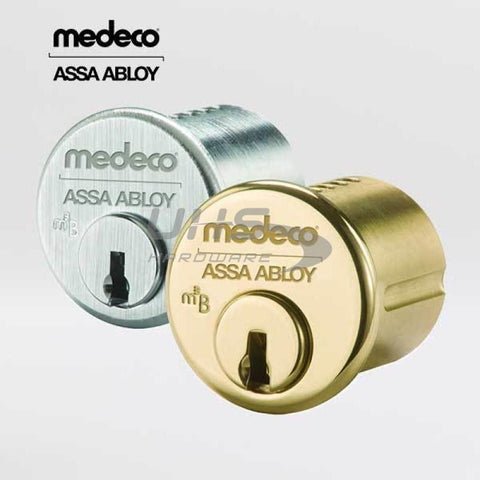 Medeco BiLevel 1-1/8" Mortise Cylinder - 26 - Satin Chrome - UHS Hardware Medeco BiLevel 1-1/8" Mortise Cylinder - 26 - Satin Chrome - UHS Hardware