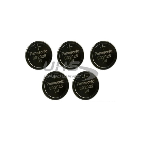 Panasonic CR2025 3V Lithium Battery 5-Pack - UHS Hardware Panasonic CR2025 3V Lithium Battery 5-Pack - UHS Hardware