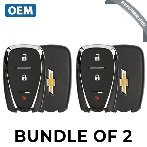 2X 2016-2020 Chevrolet Spark / Sonic 3-Button Smart Key Pn: 13585723 Hyq4Aa (Bundle Of 2) 2X 2016-2020 Chevrolet Spark / Sonic 3-Button Smart Key Pn: 13585723 Hyq4Aa (Bundle Of 2)