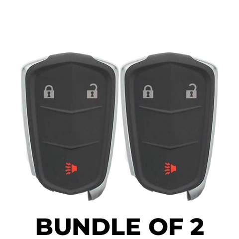 2 x 2015-2016 Cadillac SRX / 3-Button Smart Key / HYQ2AB (BUNDLE OF 2) - UHS Hardware 2 x 2015-2016 Cadillac SRX / 3-Button Smart Key / HYQ2AB (BUNDLE OF 2) - UHS Hardware