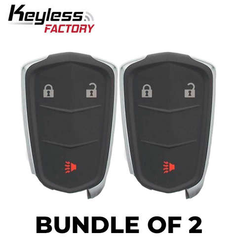 2 x 2015-2016 Cadillac SRX / 3-Button Smart Key / HYQ2AB (BUNDLE OF 2) - UHS Hardware 2 x 2015-2016 Cadillac SRX / 3-Button Smart Key / HYQ2AB (BUNDLE OF 2) - UHS Hardware