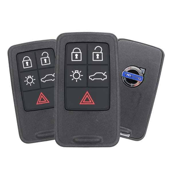3 X 2007-2017 Volvo / 5-Button Smart Key W/ Approach Lights Pn: 30659607 Kr55Wk49264 (Oem) (Bundle 3 X 2007-2017 Volvo / 5-Button Smart Key W/ Approach Lights Pn: 30659607 Kr55Wk49264 (Oem) (Bundle