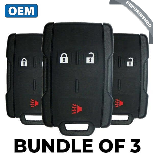 3 X 2014-2020 Gm / 3-Button Keyless Entry Remote Pn: 13577771 M3N32337100 (Oem Refurb) (Bundle Of 3) 3 X 2014-2020 Gm / 3-Button Keyless Entry Remote Pn: 13577771 M3N32337100 (Oem Refurb) (Bundle Of 3)